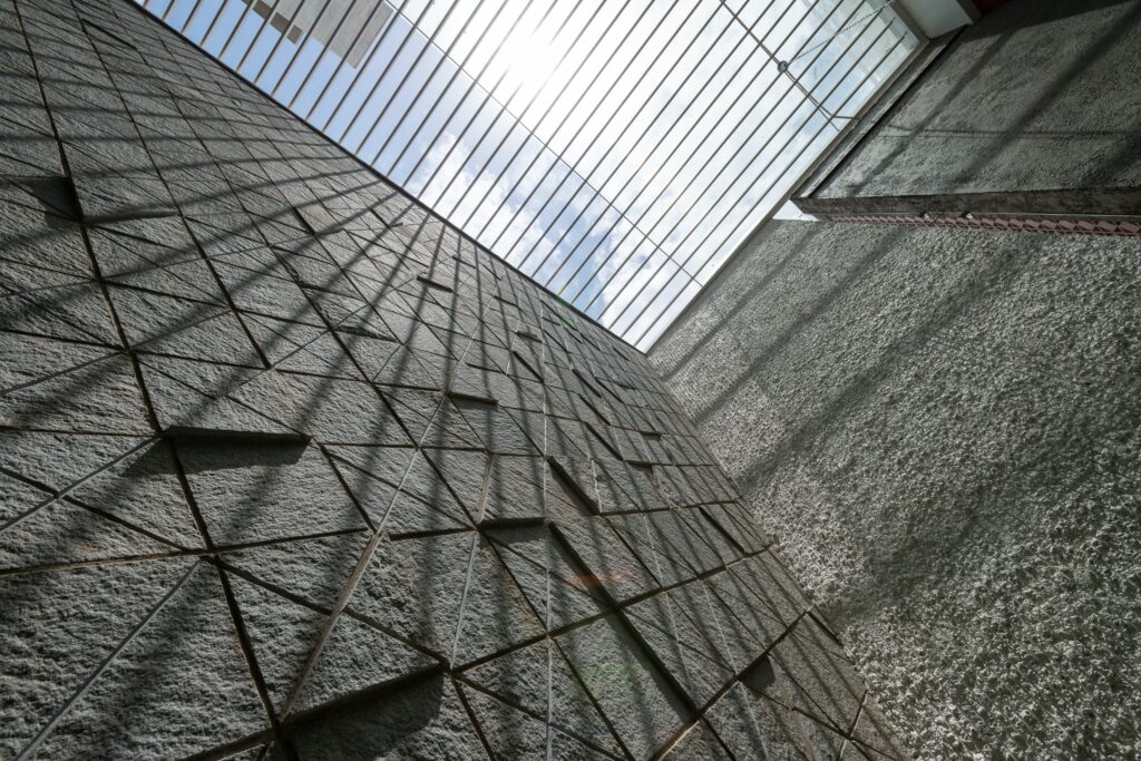 14-Hues Of Copper- Compound wall detail